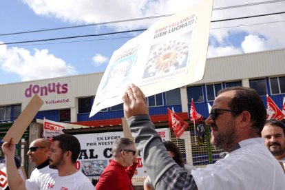 Primera jornada de huelga de Bimbo.