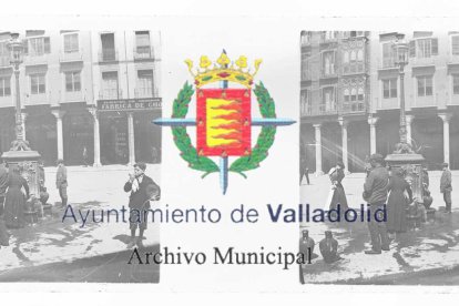 Mujeres tomando agua de la fuente con cántaros en 1920