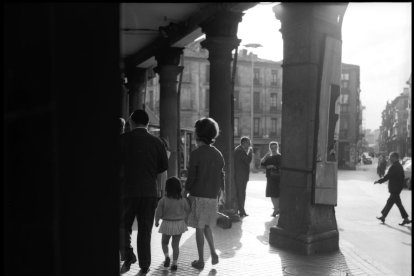 Los soportales de Fuente Dorada en 1966