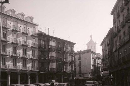 Plaza de Fuente Dorada en 1980