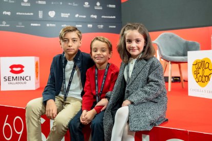 Daniel Navarro, Alejandro Escamilla y Sofía Allepuz, protagonistas en 'Rita', de Paz Vega

Presentación de 'Rita', la ópera prima de Paz Vega