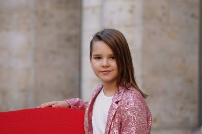 Noa Álvarez, actriz de la la película de 'La mitad de Ana'