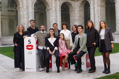 El equipo de la película 'La mitad de Ana'