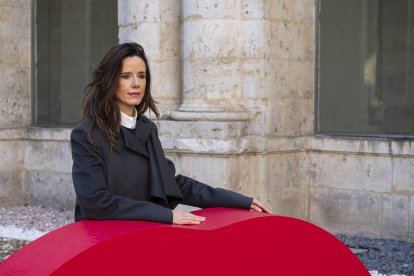 La actriz Pilar López de Ayala en la presentación de 'La alcoba del sultán'