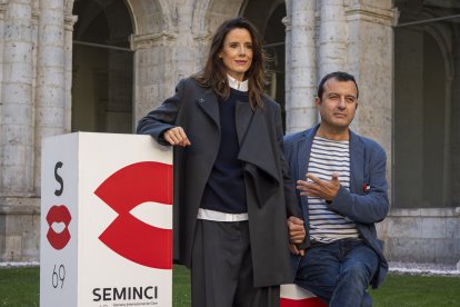 La actriz Pilar López de Ayala en la presentación de 'La alcoba del sultán'