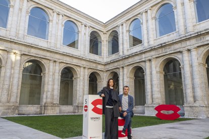 La actriz Pilar López de Ayala en la presentación de 'La alcoba del sultán'