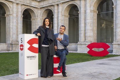 La actriz Pilar López de Ayala en la presentación de 'La alcoba del sultán'