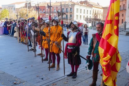 Llegada del Emperador Carlos V a Medina del Campo