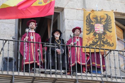 Llegada del Emperador Carlos V a Medina del Campo
