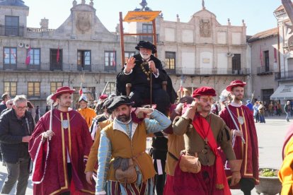 Llegada del Emperador Carlos V a Medina del Campo