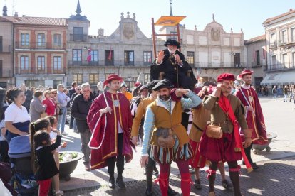 Llegada del Emperador Carlos V a Medina del Campo