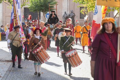Llegada del Emperador Carlos V a Medina del Campo