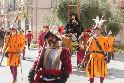 Llegada del Emperador Carlos V a Medina del Campo