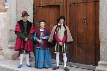 Llegada del Emperador Carlos V a Medina del Campo