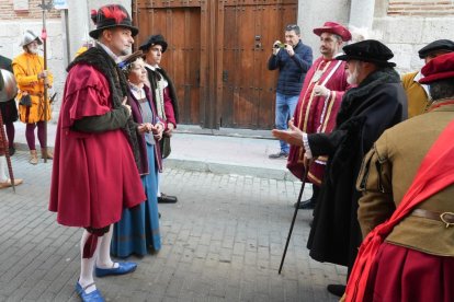 Llegada del Emperador Carlos V a Medina del Campo