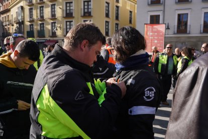Acto en Valladolid por el Día Mundial en Recuerdo de las Víctimas de Accidentes de Tráfico.