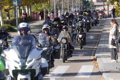 Acto en Valladolid por el Día Mundial en Recuerdo de las Víctimas de Accidentes de Tráfico.