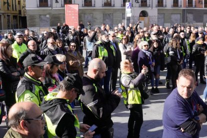 Acto en Valladolid por el Día Mundial en Recuerdo de las Víctimas de Accidentes de Tráfico.