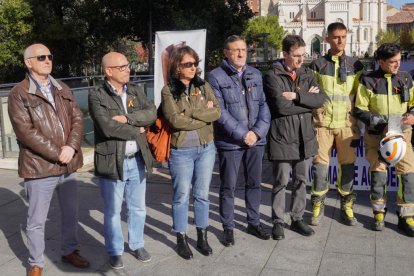 Acto en Valladolid por el Día Mundial en Recuerdo de las Víctimas de Accidentes de Tráfico.