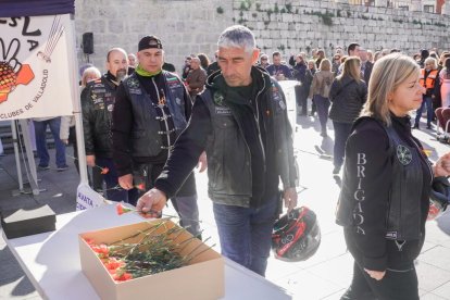 Acto en Valladolid por el Día Mundial en Recuerdo de las Víctimas de Accidentes de Tráfico.