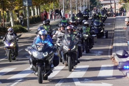 Acto en Valladolid por el Día Mundial en Recuerdo de las Víctimas de Accidentes de Tráfico.