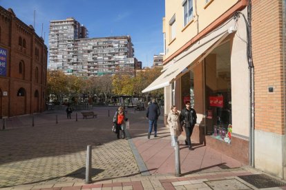 La calle Coso en la actualidad