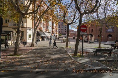 La calle Coso en la actualidad