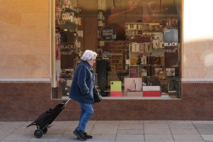 La calle Coso en la actualidad