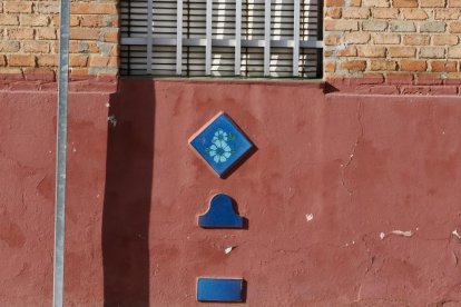 Plaza y calle los Monegros en el barrio España de Valladolid