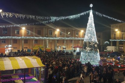 Iluminación navideña en Medina de Rioseco