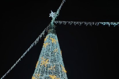 Iluminación navideña en Medina de Rioseco