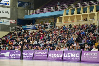 Imagen de una de las gradas de Pisuerga ante Gipuzkoa.
