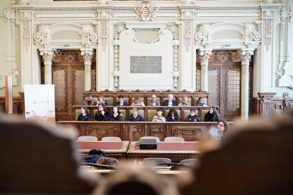 Pleno de la infancia en el Ayuntamiento de Valladolid.