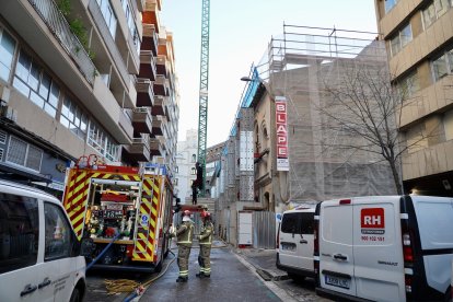 Incendio en el Teatro Lope de Vega