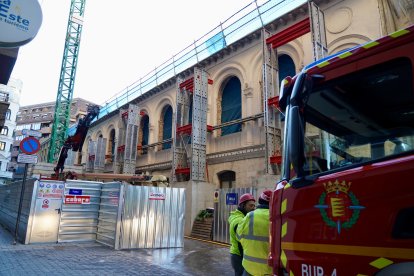 Incendio en el Teatro Lope de Vega