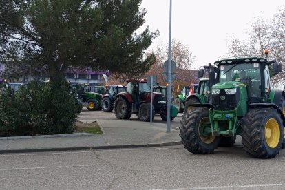 Los tractores recorren las calles de Valladolid