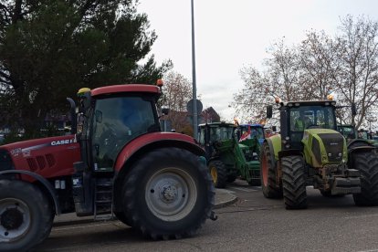 Los tractores recorren las calles de Valladolid