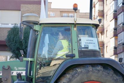 Los tractores recorren las calles de Valladolid