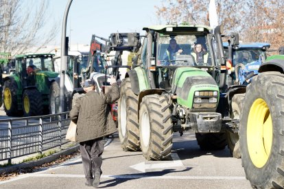 Los tractores recorren las calles de Valladolid