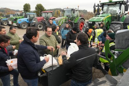 Los tractores recorren las calles de Valladolid