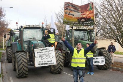 Los tractores recorren las calles de Valladolid