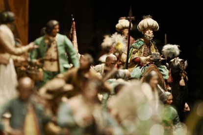 Belén napolitano del Museo Nacional de Escultura