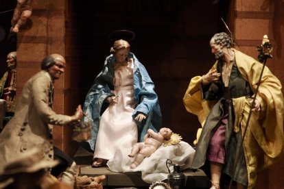 Belén napolitano del Museo Nacional de Escultura
