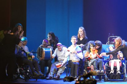 Gala 25 aniversario de Aspace Valladolid en el Teatro Calderón.
