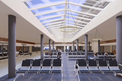 Recreación de la nueva estación de autobuses de Valladolid