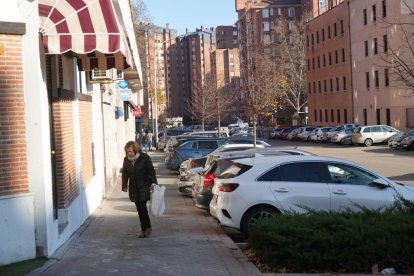 Calle Mateo Seoane Sobral en la actualidad.
