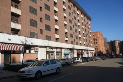 Calle Mateo Seoane Sobral en la actualidad.