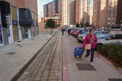 Calle Mateo Seoane Sobral en la actualidad.