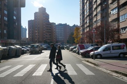 Calle Mateo Seoane Sobral en la actualidad.