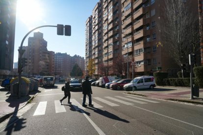 Calle Mateo Seoane Sobral en la actualidad.